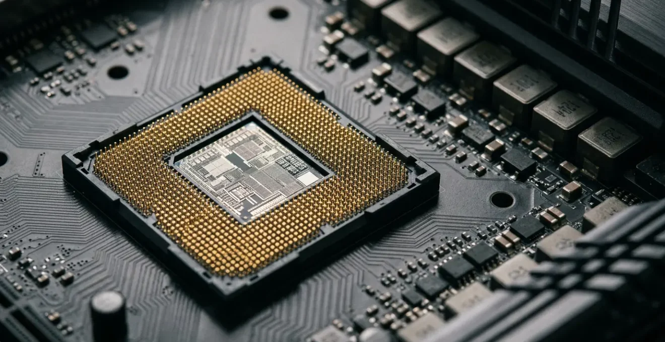 Professional comparison visualization of different CPU core configurations for streaming and gaming performance